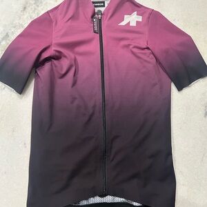 Assos Women's Gradient Cycling Jersey - Purple and Black
